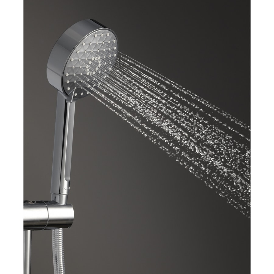 KOHLER Awaken Polished Chrome Handheld Shower Head (2-GPM (7.6-LPM) at ...