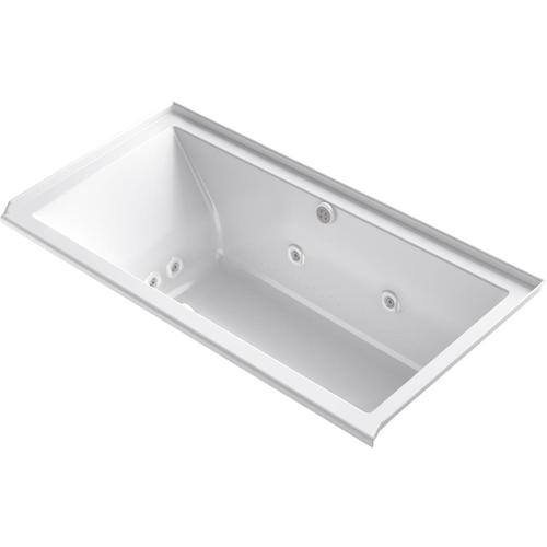 KOHLER Underscore 30in W x 60in L White Acrylic Rectangular Right
