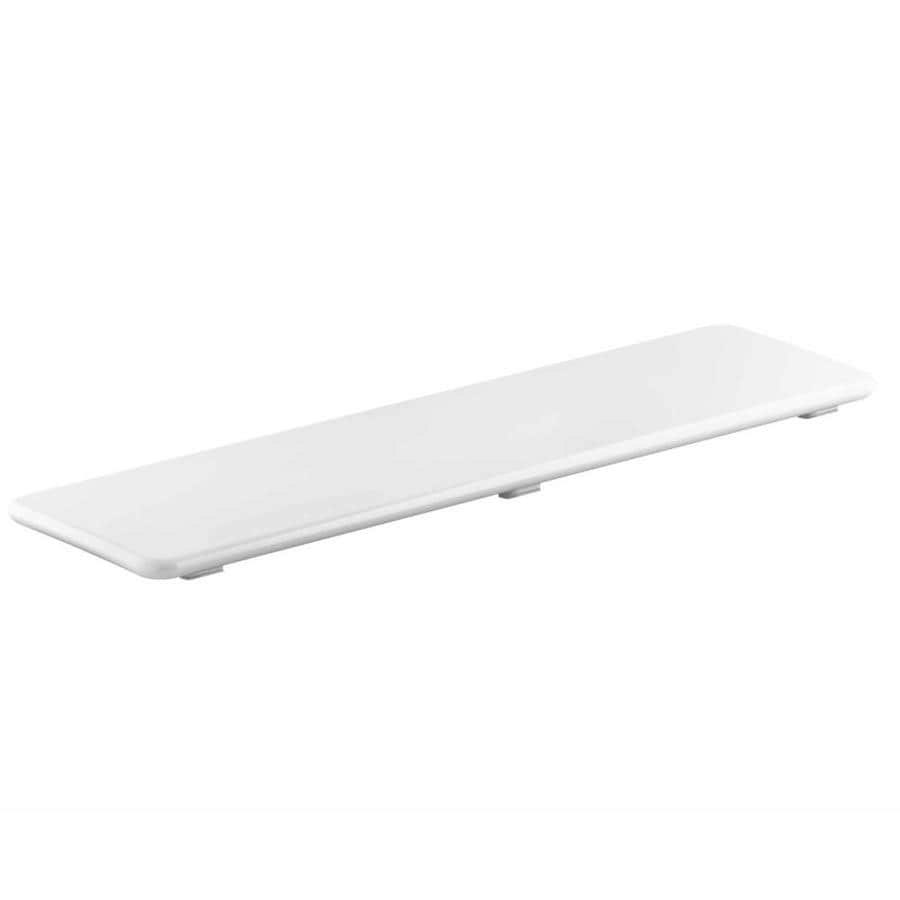 KOHLER White Plastic Drain Cover at