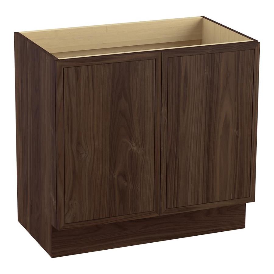 KOHLER Jacquard 36-in Terry Walnut Bathroom Vanity Cabinet at Lowes.com