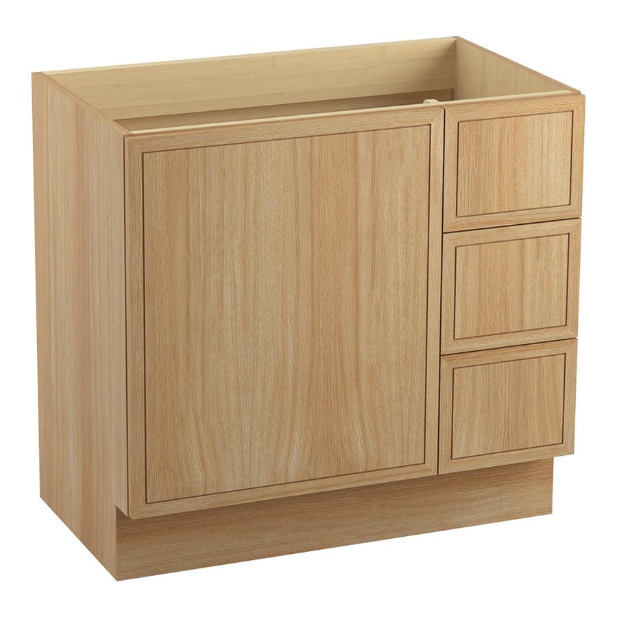 KOHLER Jacquard 36in Khaki White Oak Bathroom Vanity at