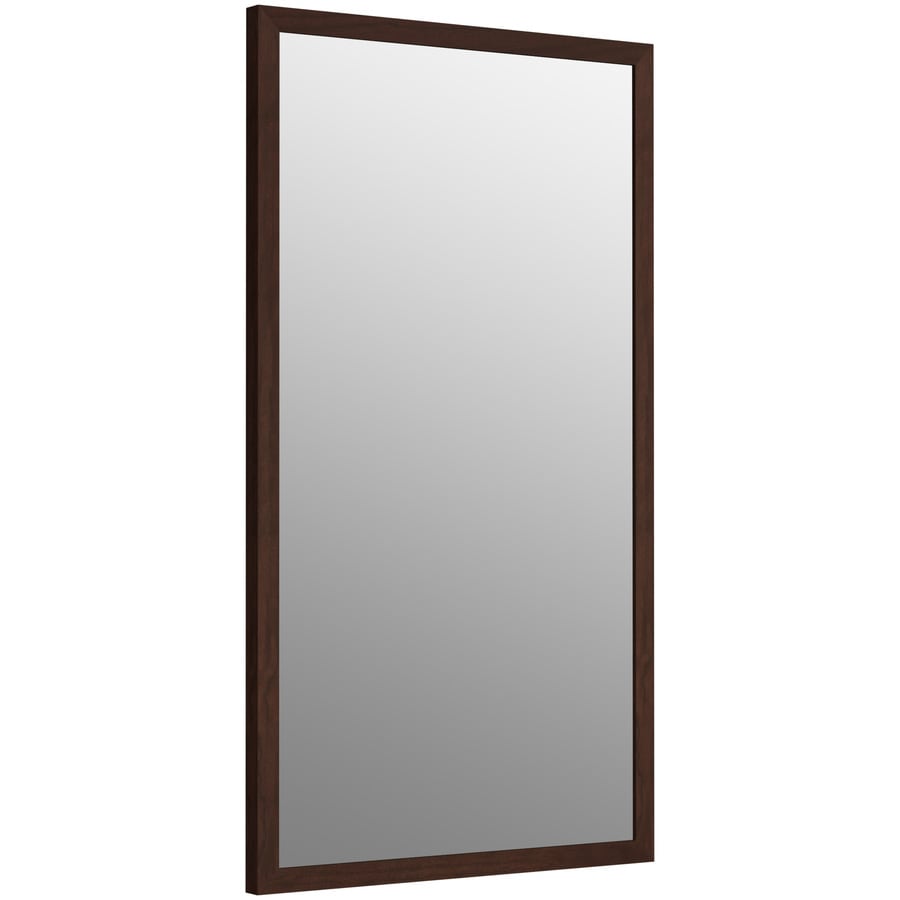 KOHLER Jacquard 19.5-in Cherry Tweed Rectangular Bathroom Mirror