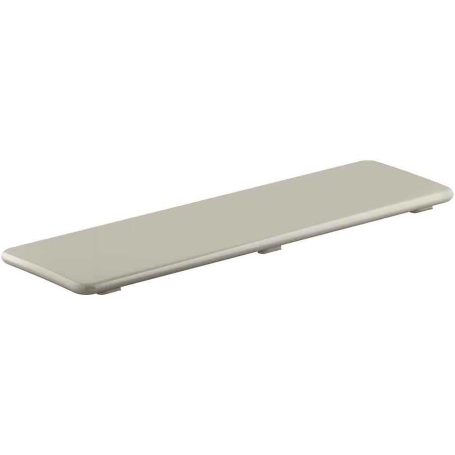 KOHLER White Plastic Drain Cover at