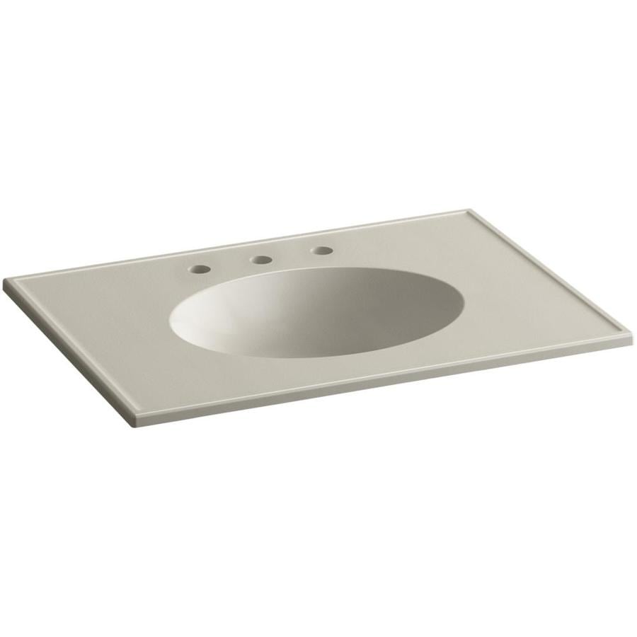 KOHLER Ceramic/Impressions 31in Sandbar Impressions Vitreous China