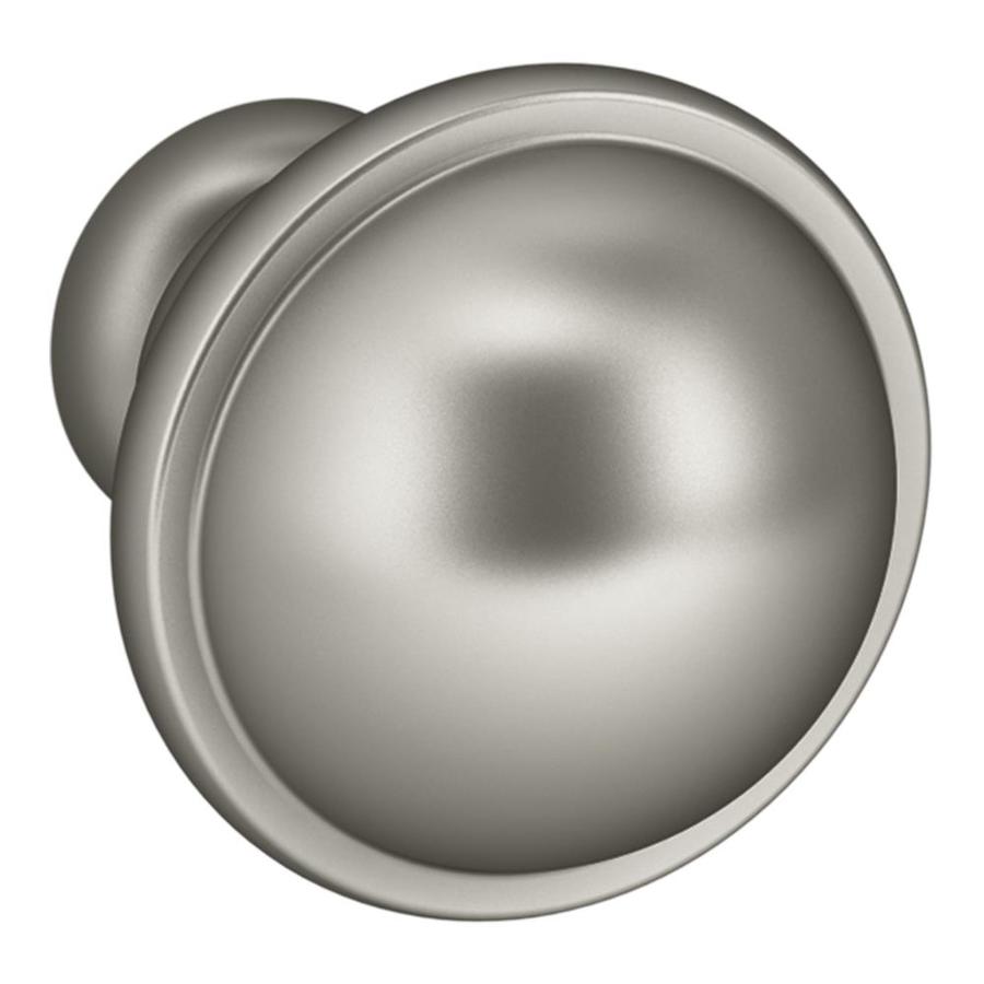 KOHLER Damask 1in Brushed Round Traditional Knob in the