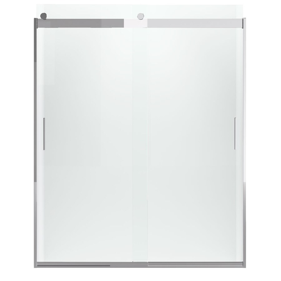 Kohler Levity 31 In To 31 In W Frameless Bright Polished Silver