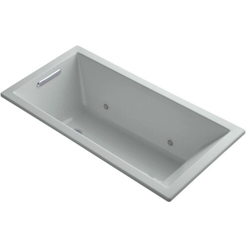 KOHLER Underscore 30in W x 60in L Ice Grey Acrylic Rectangular