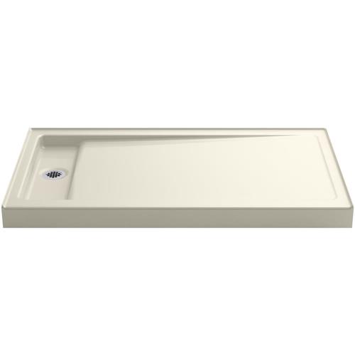 KOHLER Bellwether Almond Cast Iron Shower Base 34in W x 60in L with