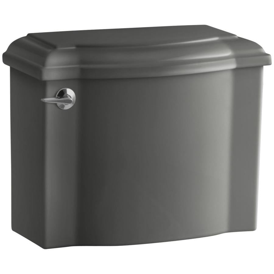 Kohler Devonshire Thunder Grey 1 28 Gpf Single Flush High Kohler Devonshire Thunder Grey 1 28 Gpf Single Flush High Efficiency Toilet Tank