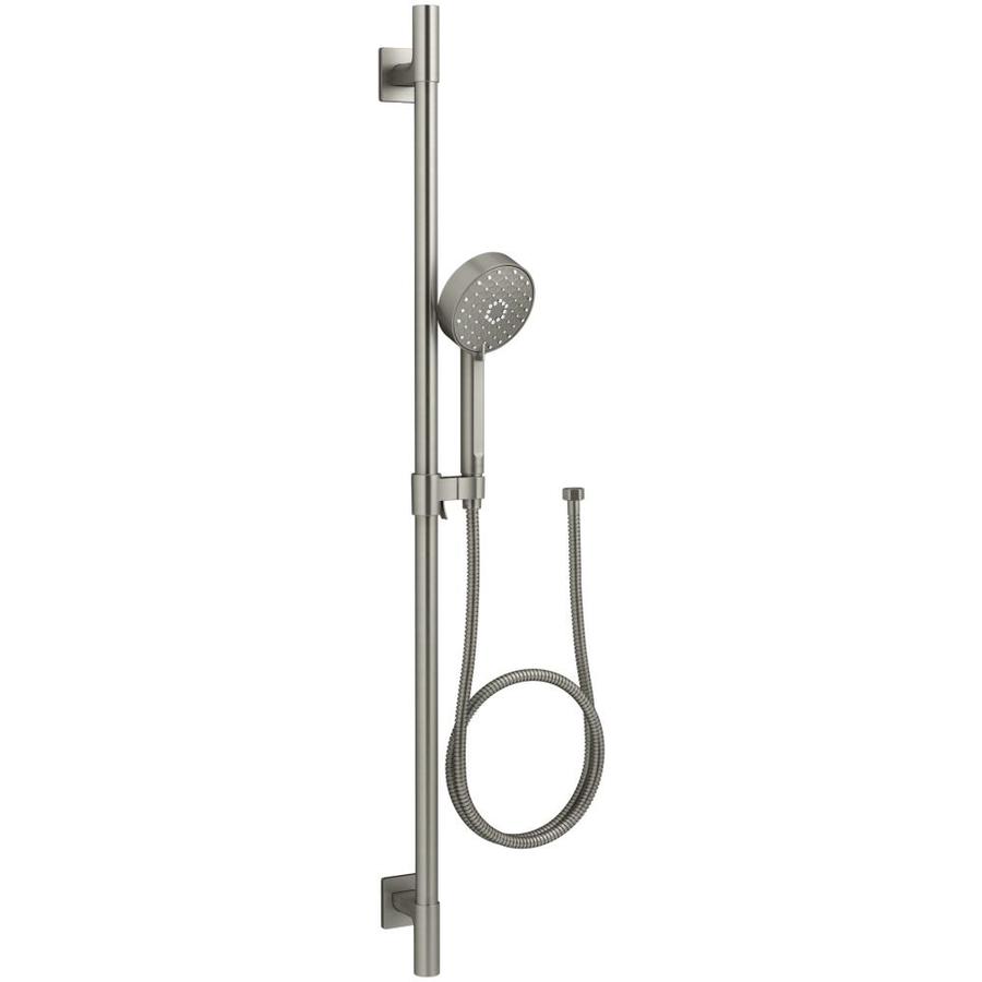 KOHLER Awaken Vibrant Brushed Nickel 4-Spray Handheld Shower