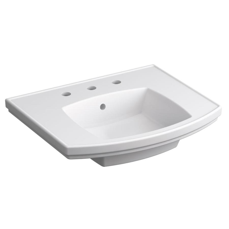 Kohler Elliston 24 In L X 20 In W White Vitreous China