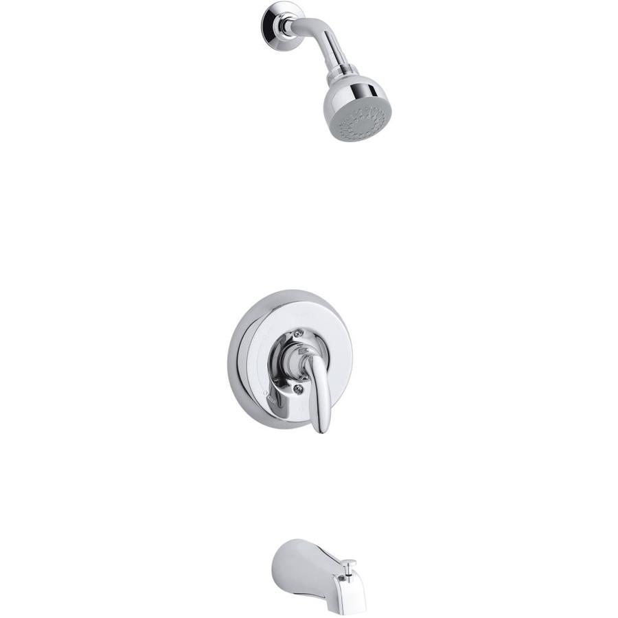 KOHLER Coralais Polished Chrome 1Handle Shower Faucet in the Shower
