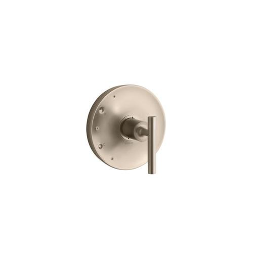 KOHLER Vibrant Brushed Bronze Lever Shower Handle in the Shower Faucet