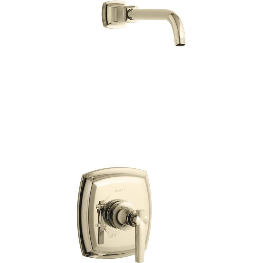 KOHLER Margaux Vibrant French Gold 1Handle Commercial Shower Faucet