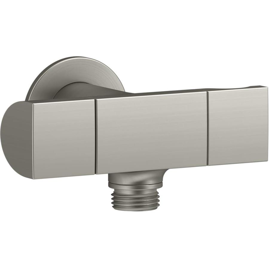 KOHLER 0.5in Vibrant Brushed Nickel Shower Wall Bracket in the Bathroom & Shower Faucet