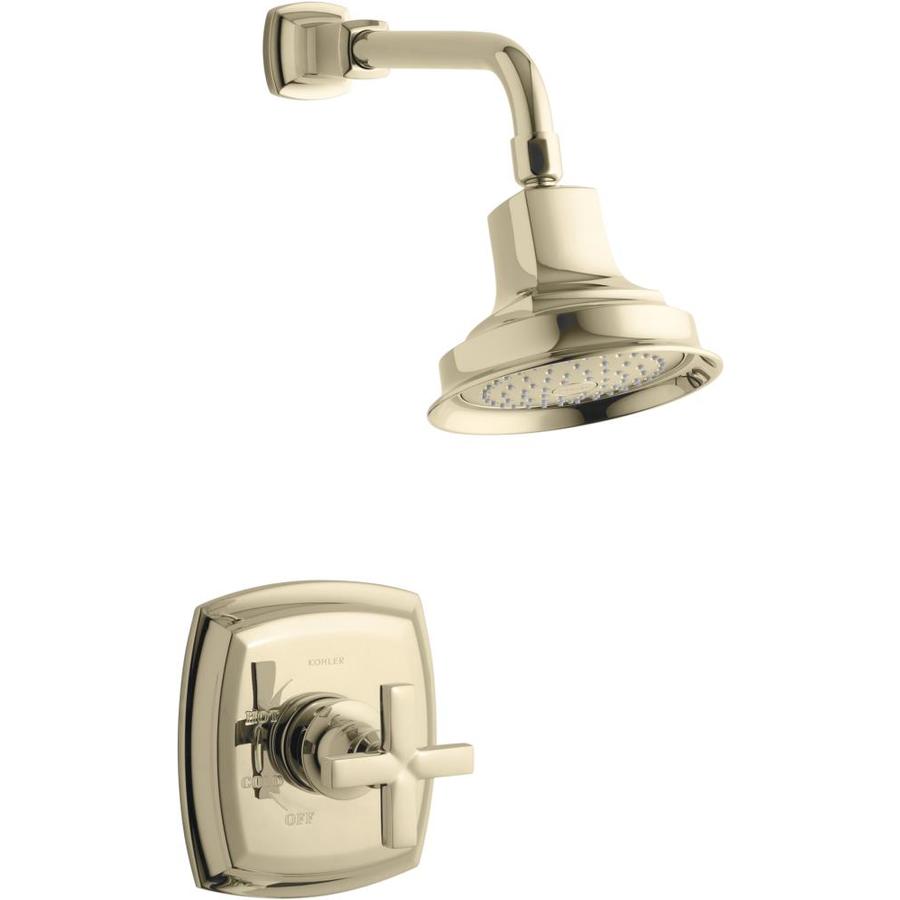KOHLER Margaux Vibrant French Gold 1Handle Bathtub and Shower Faucet