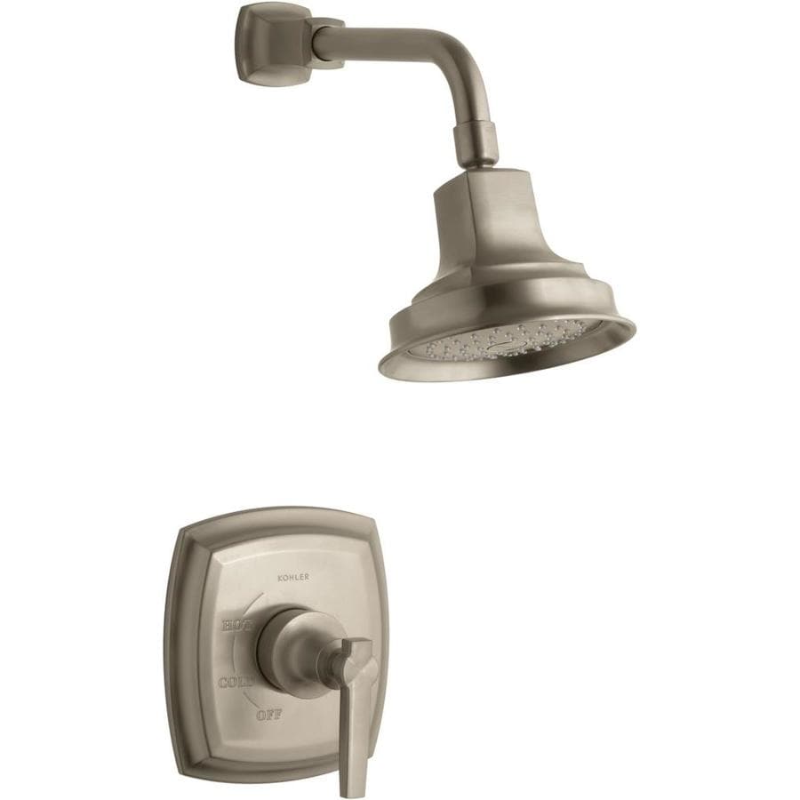 KOHLER Margaux Vibrant Brushed Bronze 1Handle Shower Faucet at