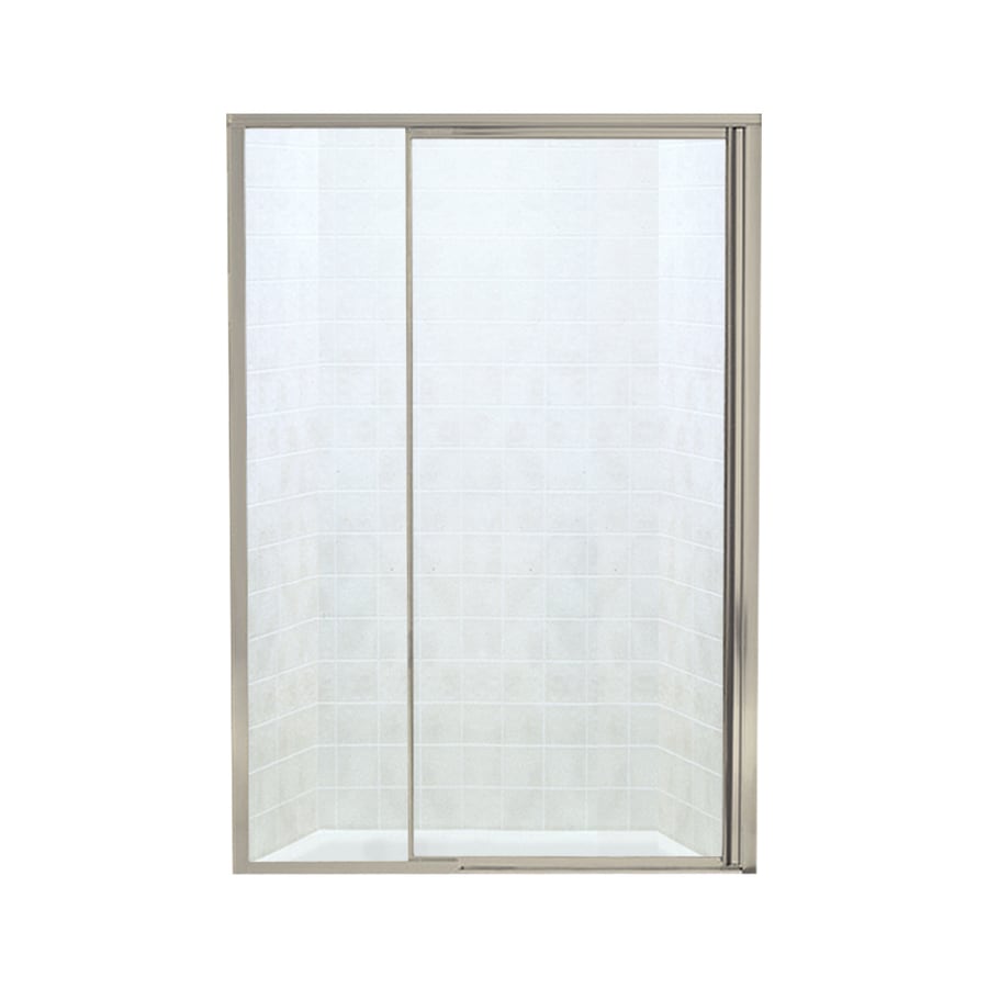 Sterling Vista Pivot Ii 42 In To 48 W Framed Brushed Nickel Sterling Vista Pivot Ii 42 In To 48 W Framed Brushed Nickel