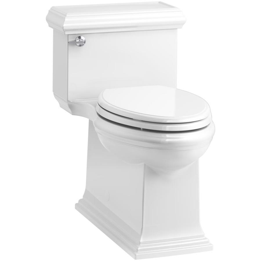 Kohler Memoirs White Watersense Labeled Compact Elongated Chair Kohler Memoirs White Watersense Labeled Compact Elongated Chair Height 1 Piece Toilet 12 In