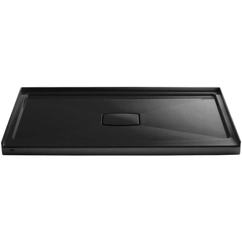KOHLER Archer Black Black Acrylic Shower Base 36in W x 60in L with