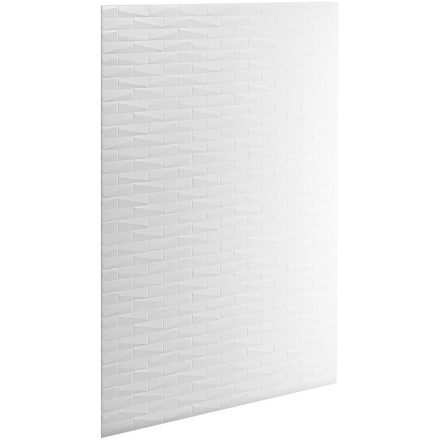 KOHLER Choreograph White Shower Wall Surround Side and Back Panels