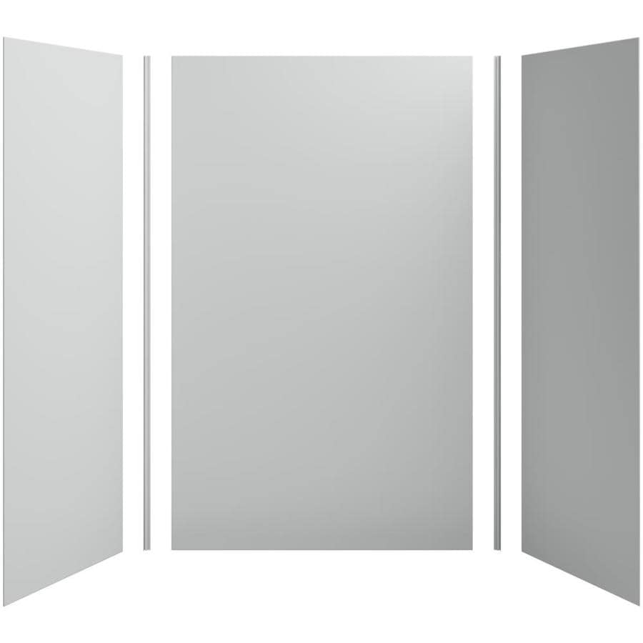 KOHLER Choreograph Ice Grey Shower Wall Surround One-Piece (Common