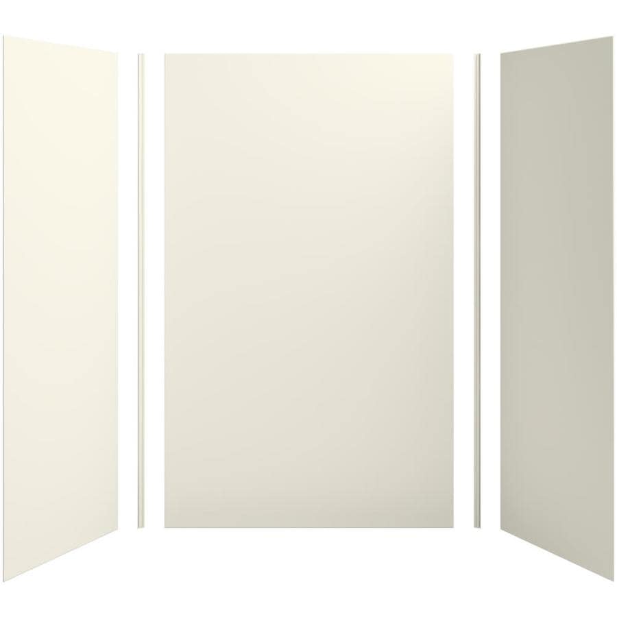 Kohler Cograph Biscuit Shower Wall Surround One Piece Kohler Cograph Biscuit Shower Wall Surround One Piece Common 36 In X
