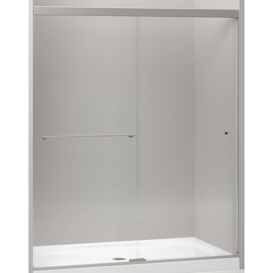 Kohler Revel 56 625 In To 59 W Anodized Brushed Nickel Byp Kohler Revel 56 625 In To 59 W Anodized Brushed Nickel Byp Sliding