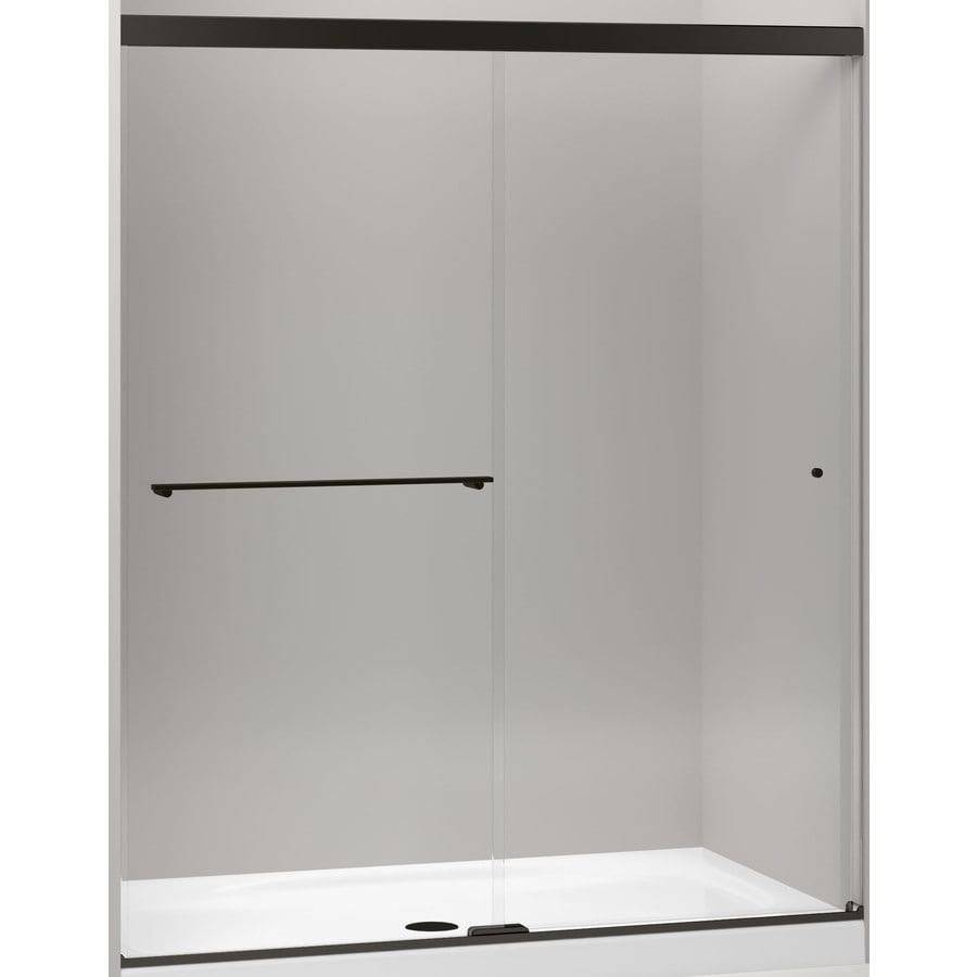 Kohler Revel 56 625 In To 59 625 In W Frameless Bypass Sliding