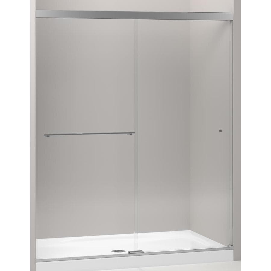 Kohler Revel 56 625 In To 59 W Bright Polished Silver Kohler Revel 56 625 In To 59 W Bright Polished Silver Byp Sliding
