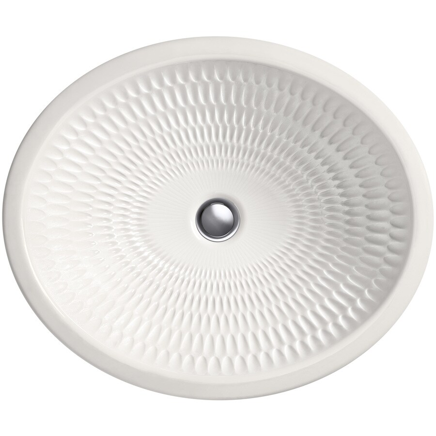 KOHLER Artist Editions Derring Translucent White Undermount Round