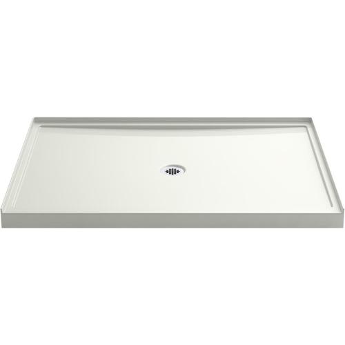 KOHLER Rely Dune Acrylic Shower Base 44in W x 63in L with Center
