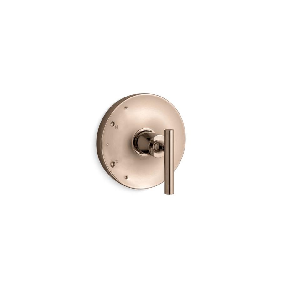 KOHLER Vibrant Rose Gold Lever Shower Handle at