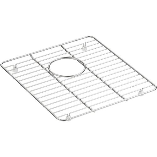 KOHLER Riverby 12.88in x 14.31in Stainless Steel Sink Grid in the