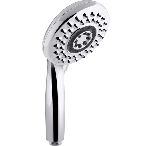 KOHLER Enlighten Polished Chrome 5Spray Handheld Shower 2GPM (7.6LPM