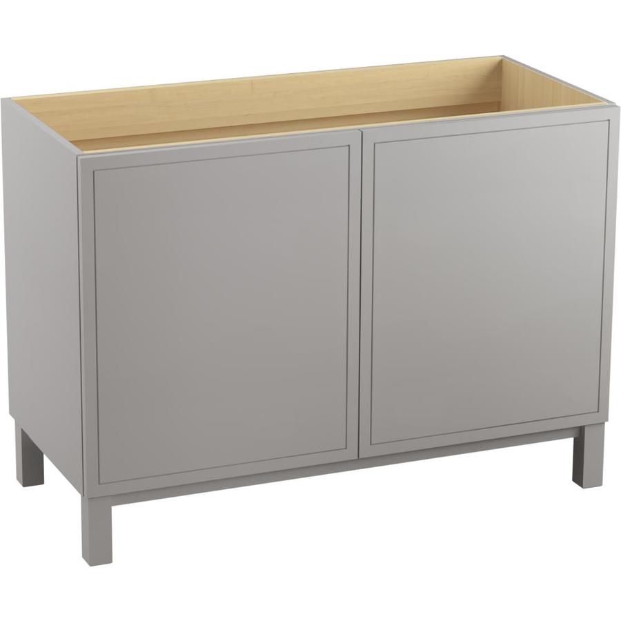 KOHLER Jacquard Mohair Grey 48.0000 Traditional Bathroom Vanity at