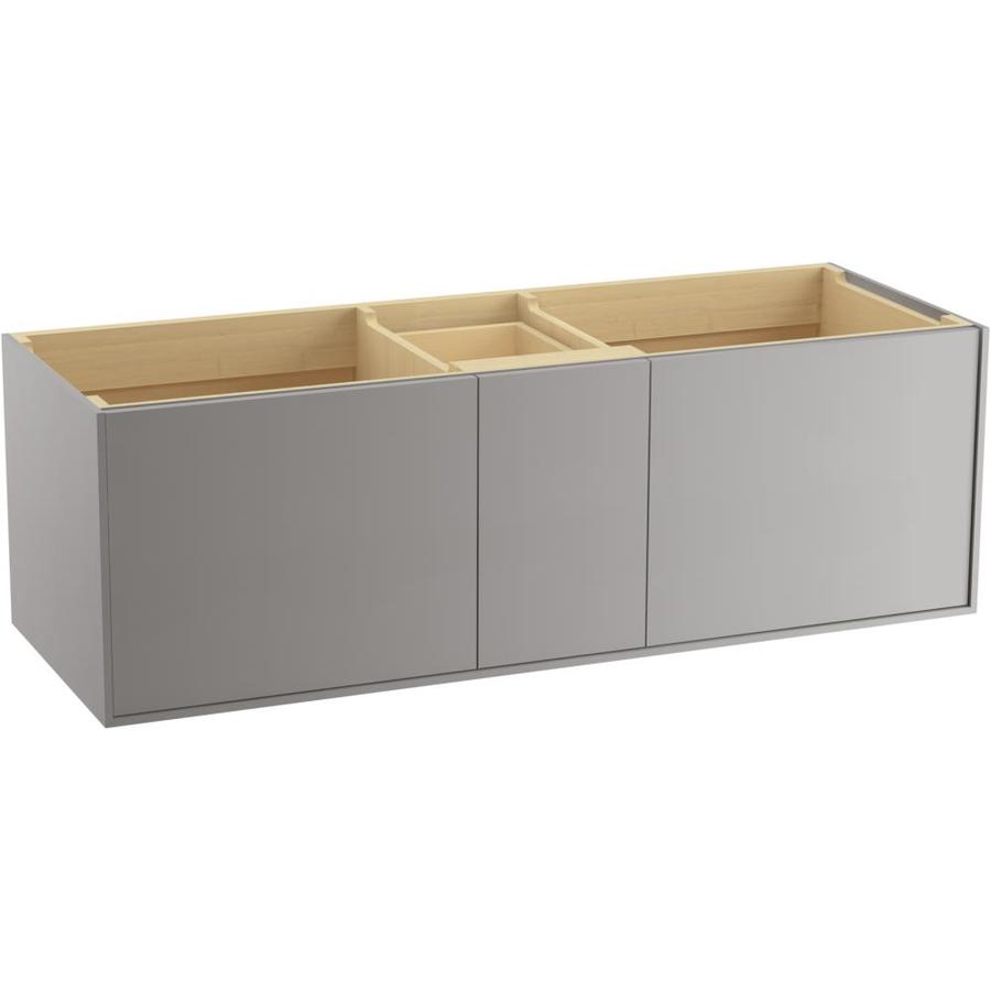 KOHLER Jute Mohair Grey 60.0000 Traditional Bathroom Vanity at