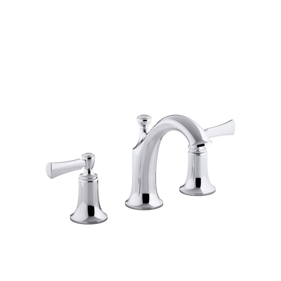 Shop KOHLER Elliston Polished Chrome 2 Handle Widespread