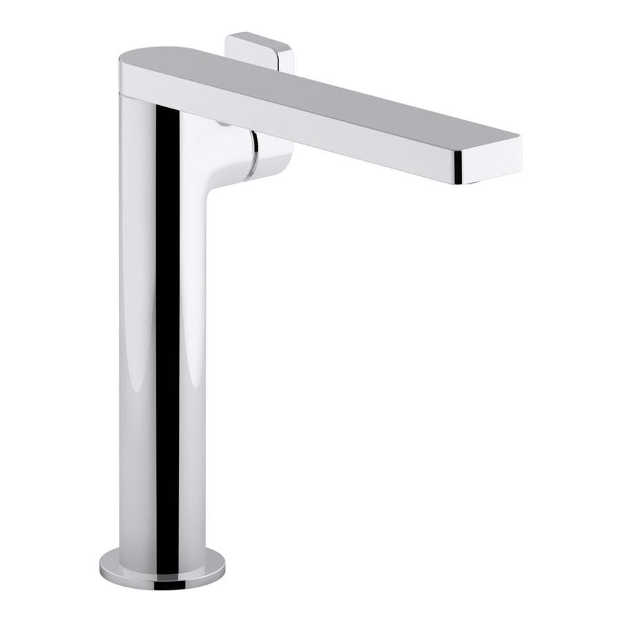 Kohler Composed Polished Chrome 1 Handle Single Hole Bathroom Sink Faucet With Drain At 