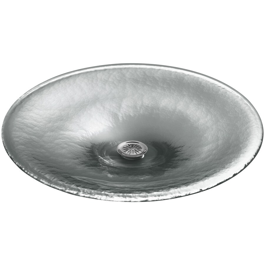 Kohler Lavinia Translucent Stone Glass Vessel Round Bathroom