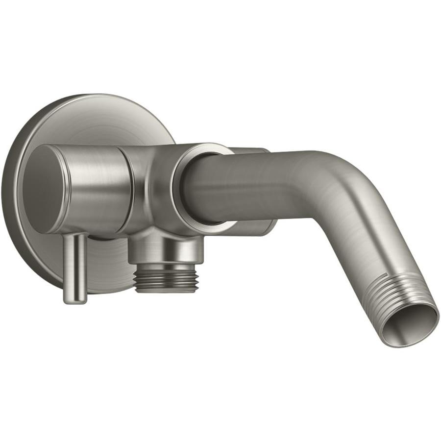 KOHLER Vibrant Brushed Nickel Shower Arm With Diverter at