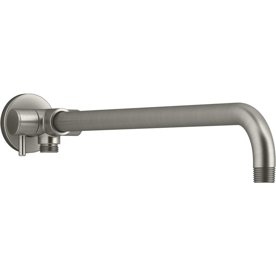 KOHLER 1.5in Brushed Nickel Shower Shower Arm with Diverter at