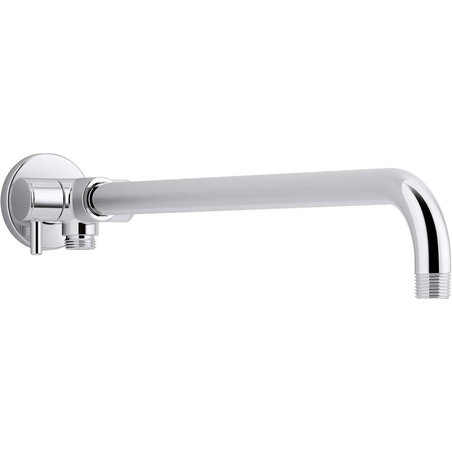 titanium diverter vibrant kohler arm shower lowes