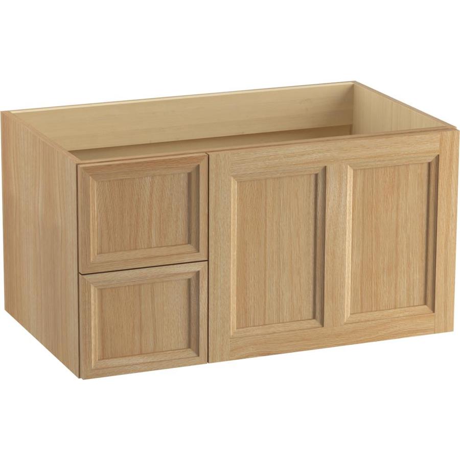 KOHLER Damask Khaki White Oak 36.0000 Traditional Bathroom Vanity at ...