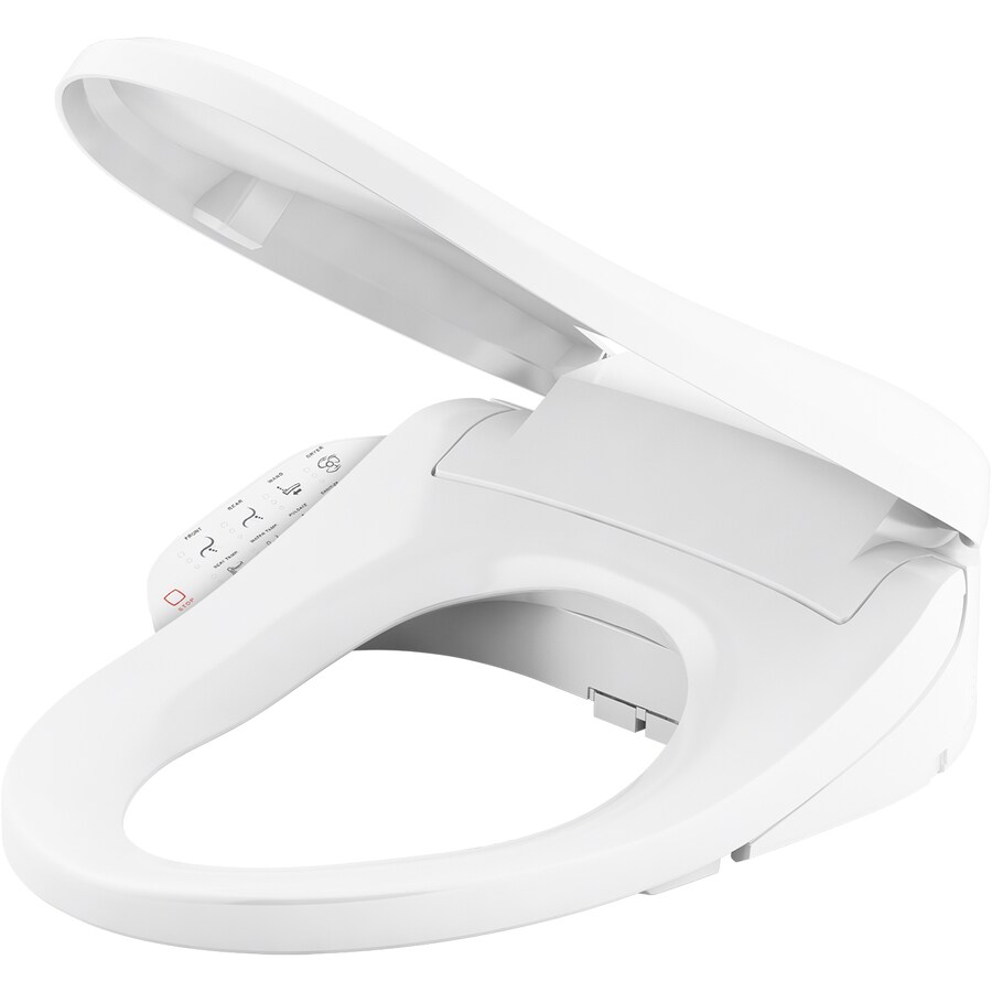 KOHLER C3155 Plastic Elongated Heated Bidet Toilet Seat at
