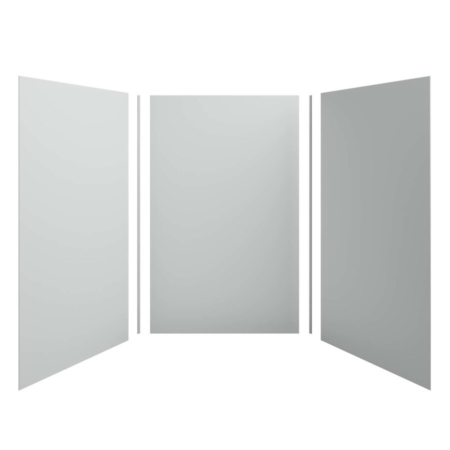KOHLER Choreograph Ice Grey Onepiece Shower Wall Surround 60
