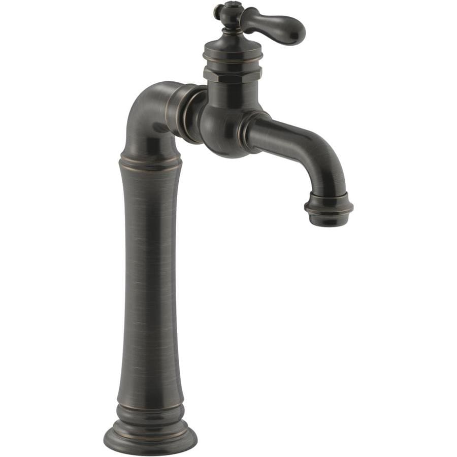 KOHLER Artifacts Oil-Rubbed Bronze 1-handle Single Hole ...