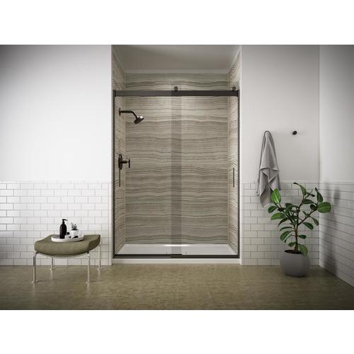 KOHLER Levity 74in H x 56.625in to 59.625in W Frameless Bypass