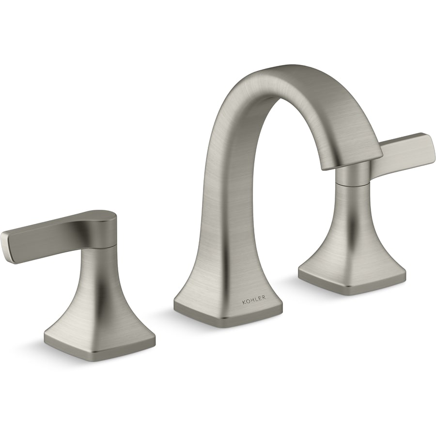 Kohler Maxton Brushed Nickel 2 Handle Widespread Watersense