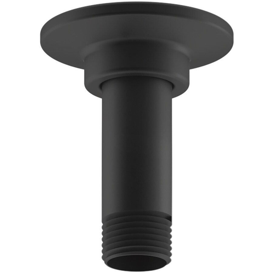 Kohler Matte Black Shower Arm Mount At Lowes Com